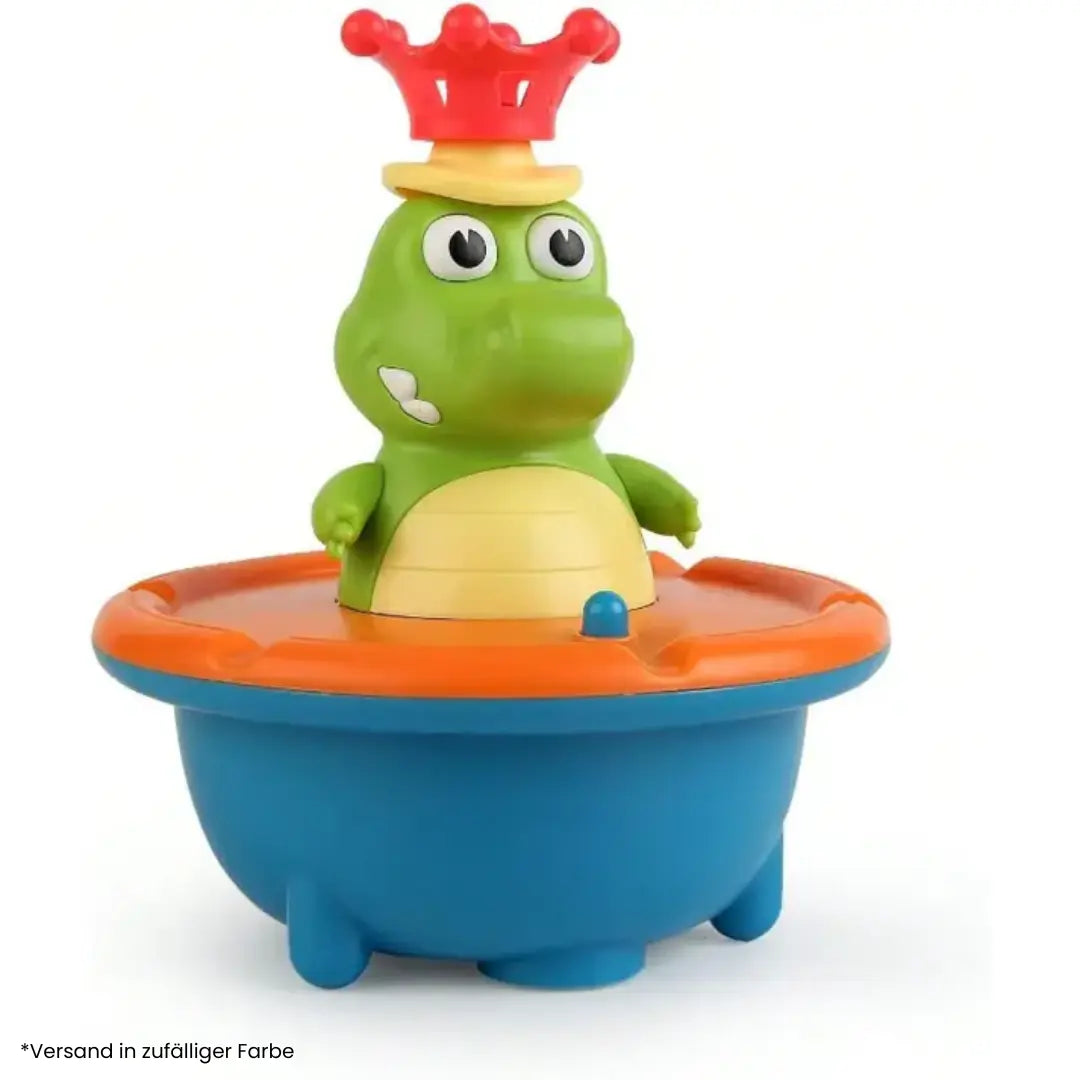 LED Bath Fountain "Crocodile" – With Replaceable Attachments & Light Effect