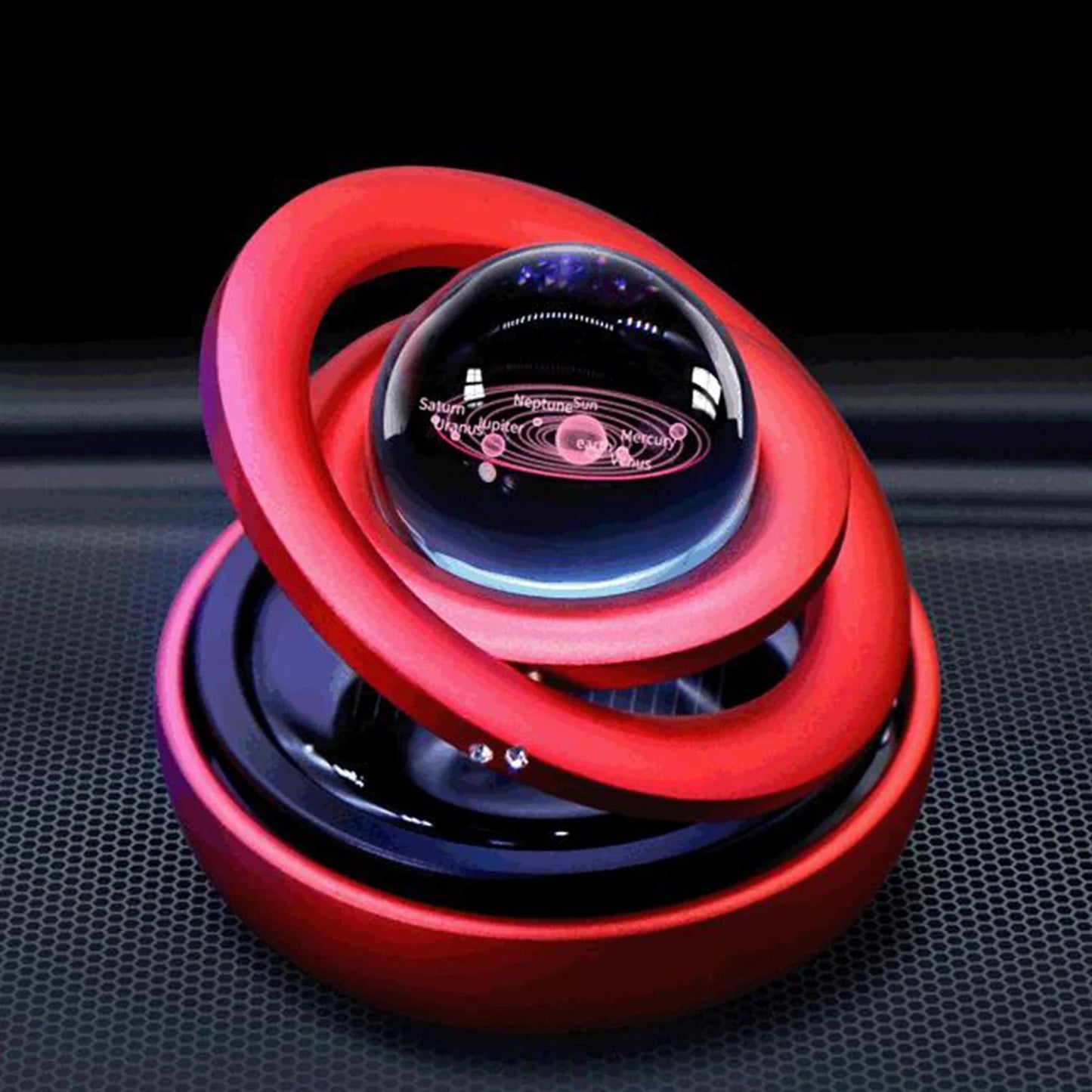 Rotating Car Air Freshener Solar — Fun to Watch, Elegant in Appearance