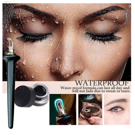 Precision Eyeliner Tool with Long-Lasting Waterproof Gel
