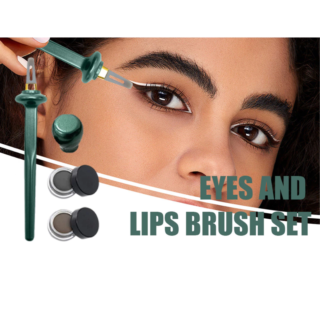 Precision Eyeliner Tool with Long-Lasting Waterproof Gel