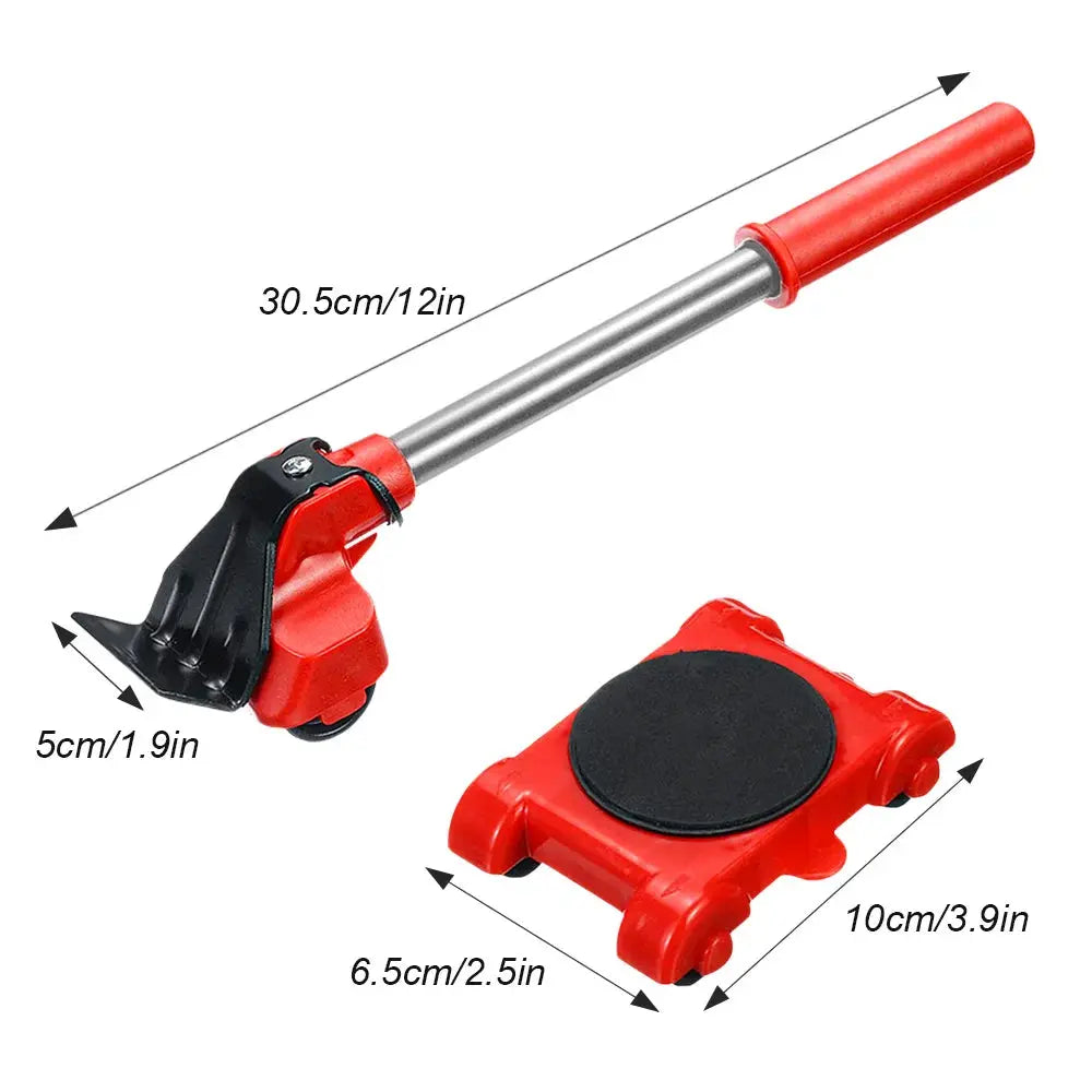 Back-Saving Heavy-Duty Furniture Lifting Set – Protects Floors