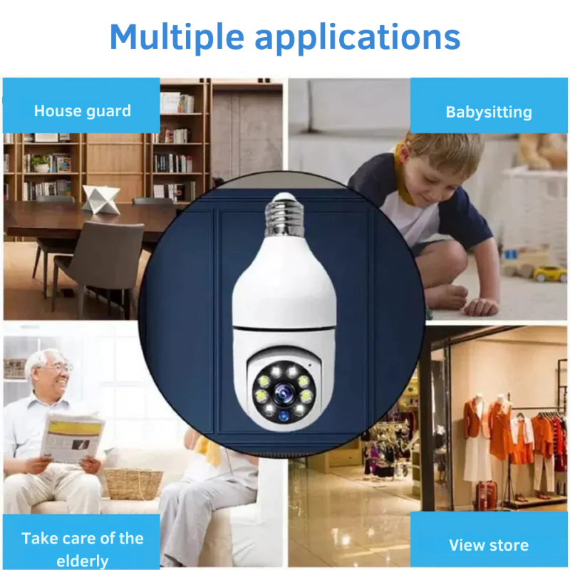 Surveillez votre maison discrètement avec une caméra LED Mivoza Deutschland