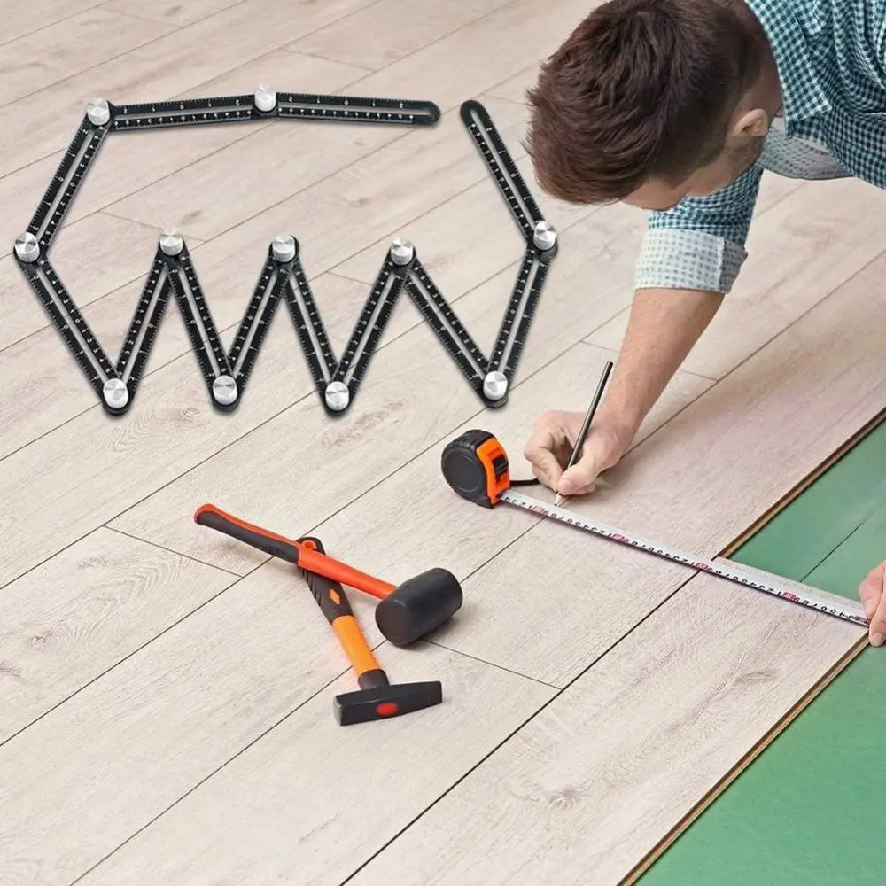 Multi-Winkel Messwerkzeug — Für Bau, Fliesen, Holz & Renovierung Mivoza Deutschland