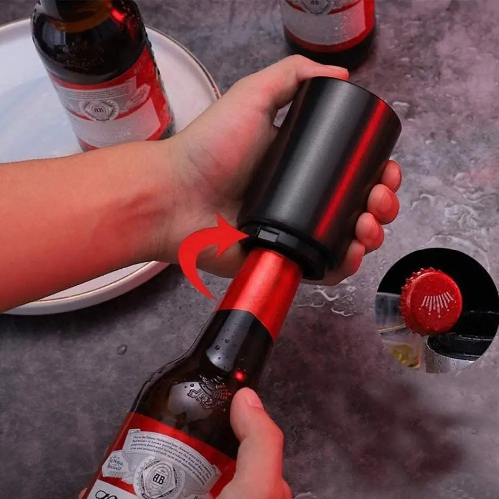 Automatic Bottle Opener — Opens Hundreds of Bottles in No Time