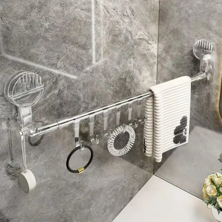 Towel Holder with Suction Cup – No Drilling, Ready to Use Immediately