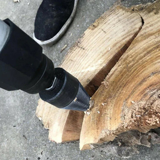 Log Splitter Drill Set — Time- & Energy-Saving Firewood Splitting