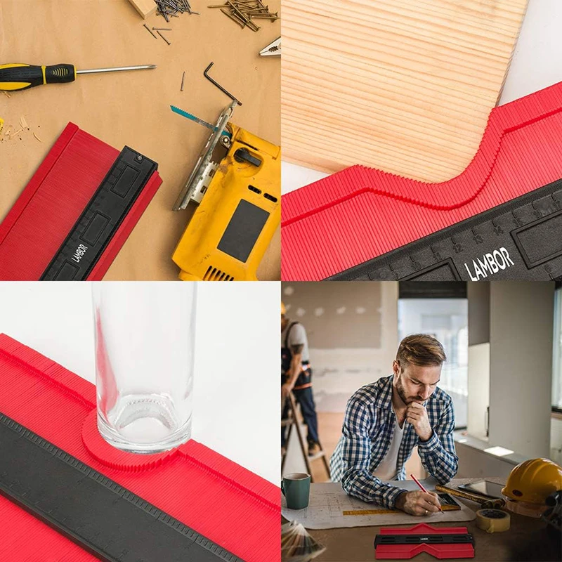 Precision Contour Gauge for Easy, Perfect Cuts