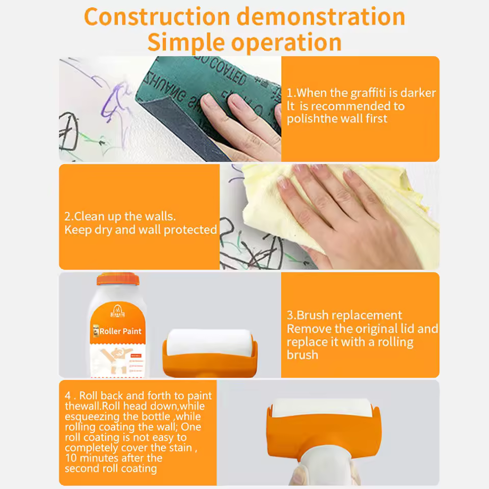 Paint Roller — Saves Time & Paint When Painting