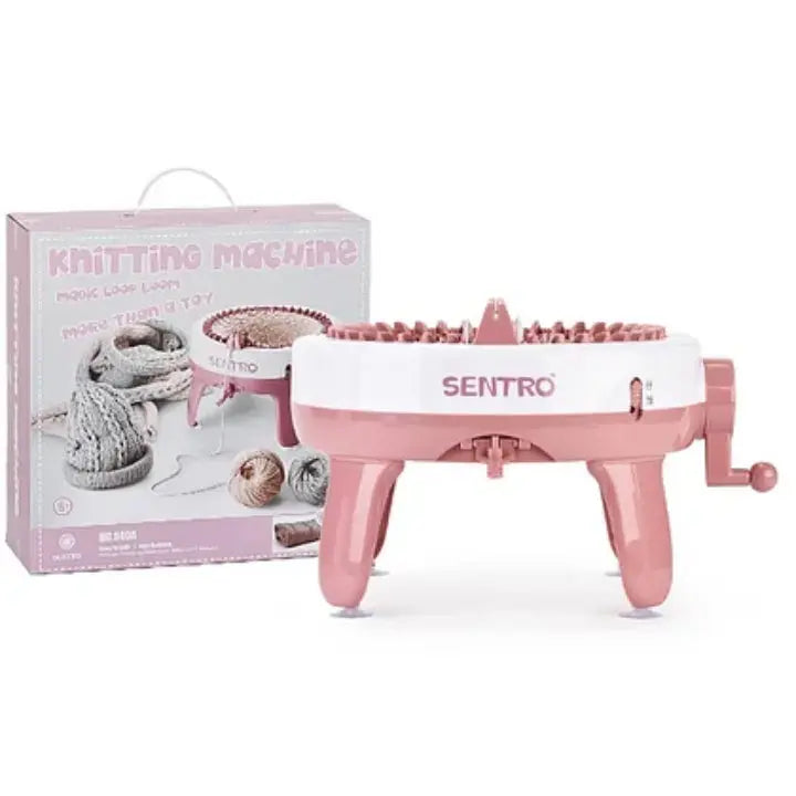 48-Needle Knitting Machine for Easy Scarves