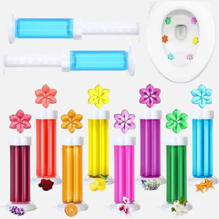 Toilet Gel Stamp Set for Fresh, Clean Bathrooms