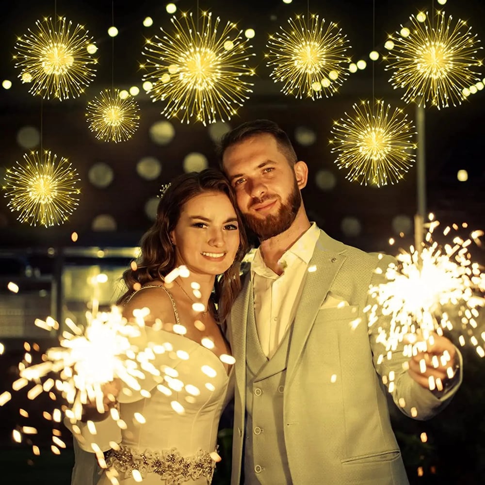 Starburst String Lights 3-Piece Set — Create a Dazzling Light Show