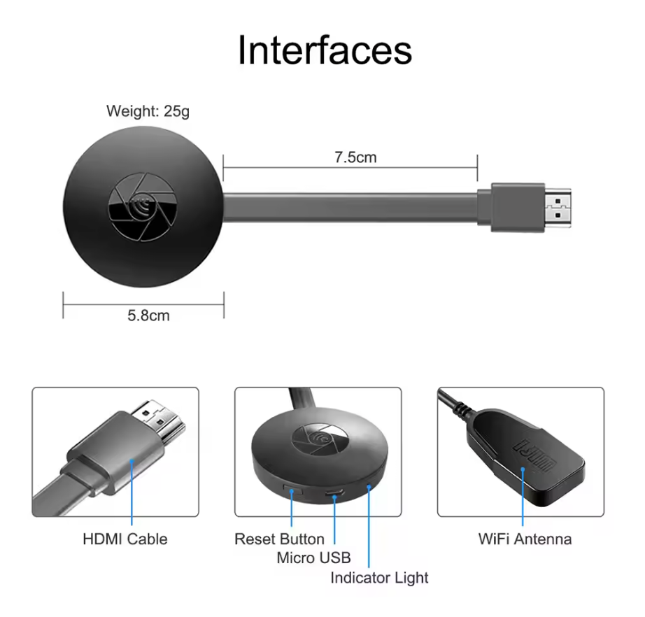 StreamGleam™ — Watch Anything on Any TV Wirelessly (No Apps Needed)