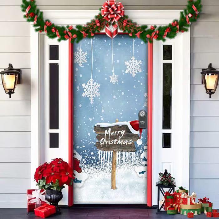 Christmas Door Decoration — Instantly Create a Festive Atmosphere