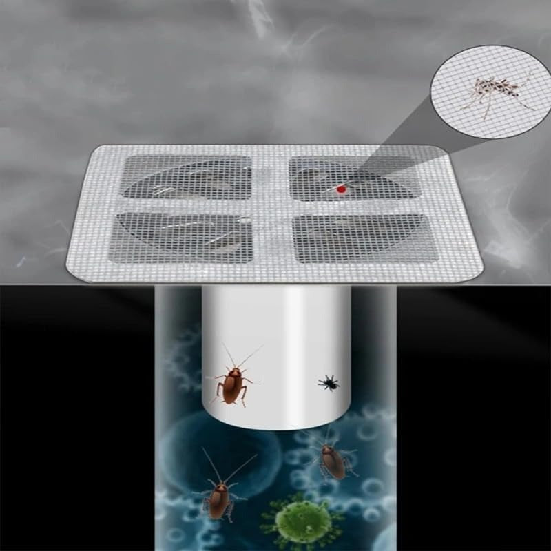 Drain Stickers — Permanently Free and Clean Drain (50 Pieces)