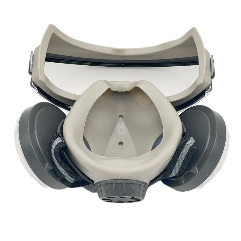 Integrated Respiratory Mask — Dustproof Half Mask with Dual Filtration