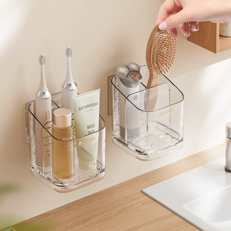 Wall mount without drilling — secure organization without damage
