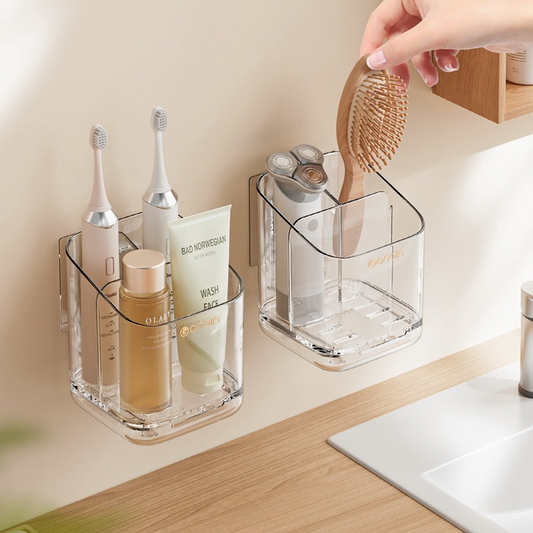 Wall mount without drilling — secure organization without damage