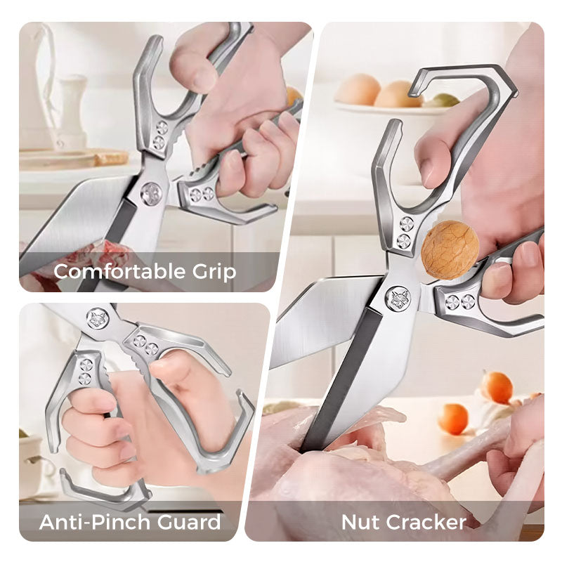Premium Heavy-Duty Stainless Steel Kitchen Shears