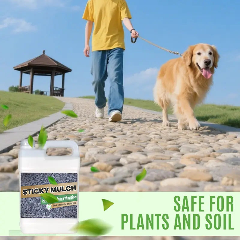 Landscape adhesive — Fast-drying, weather-resistant fixative