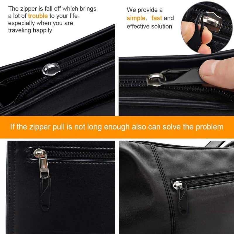Replacement zipper pull — Repair zippers quickly and effortlessly