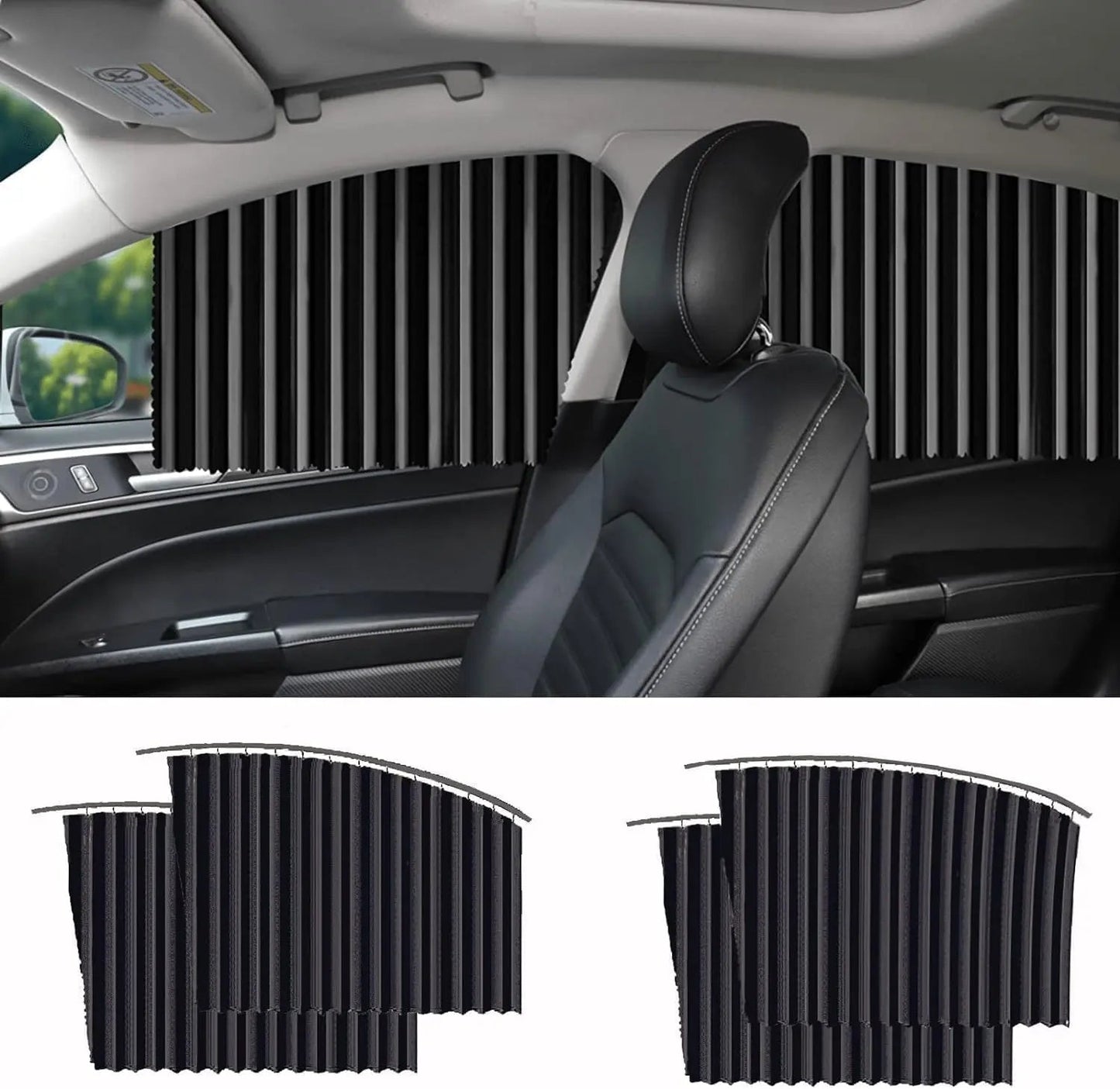 Car window sunshade – blocks UV rays & keeps interiors cool