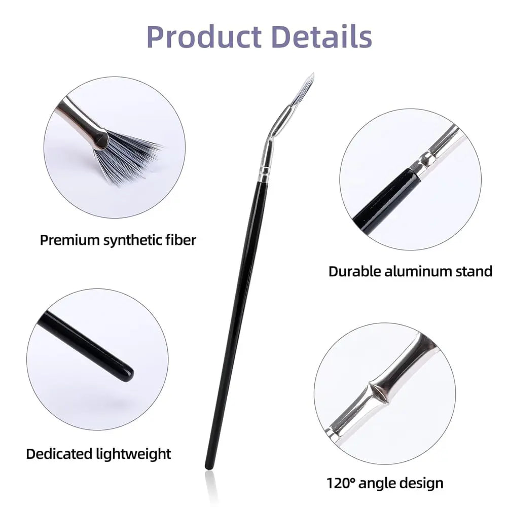 Buy 1 Get 1 Foldable Eyelash Brush with Angled Head – Perfect for Busy Mornings