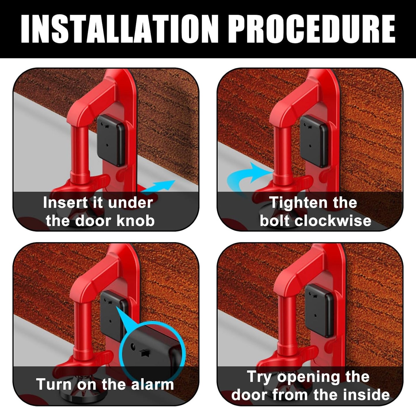 Portable Door Lock for Travel Mivoza Deutschland
