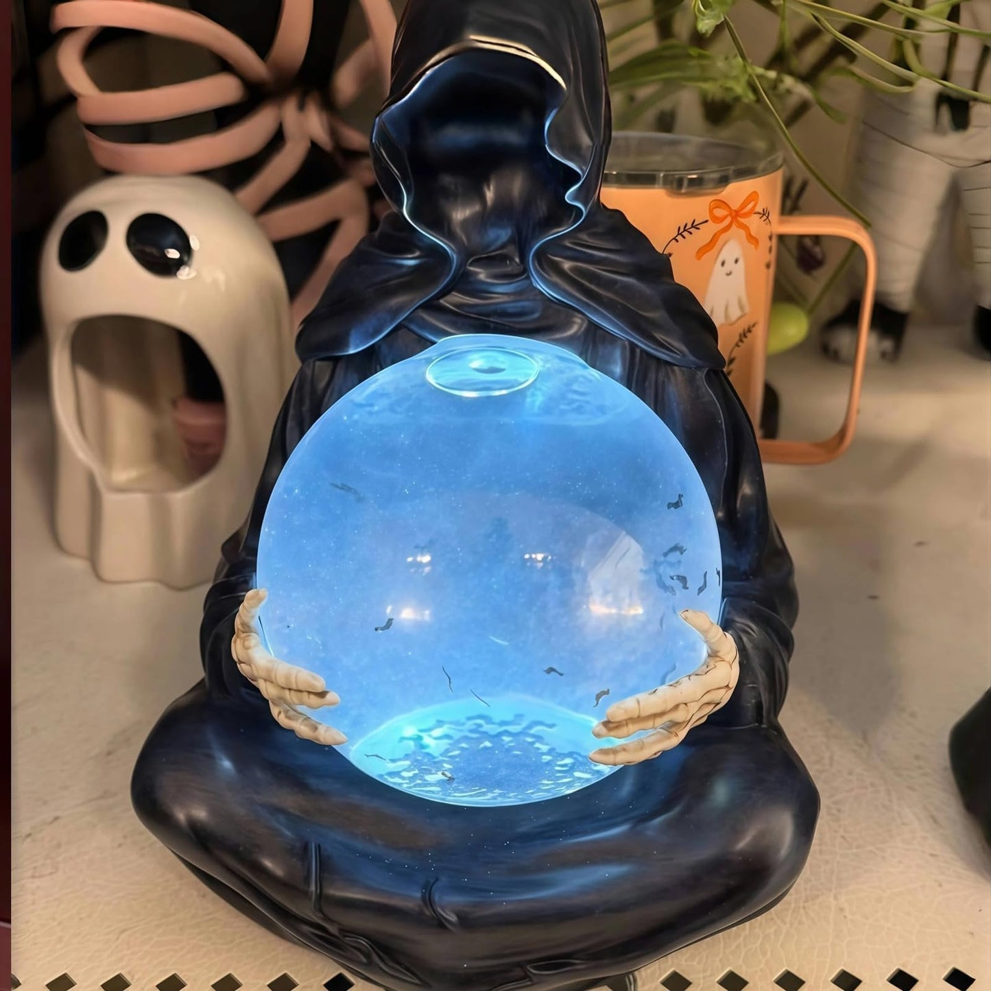 Dark Sorcerer Crystal Ball — Mystical Energy from the Void