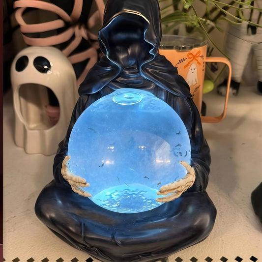 Dark Sorcerer Crystal Ball — Mystical Energy from the Void