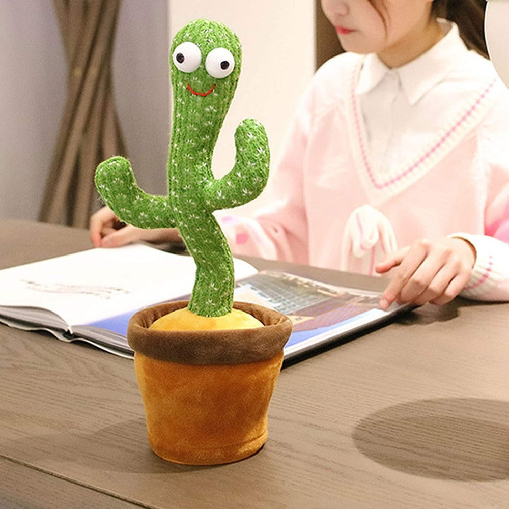 Interactive Dancing Cactus Toy – Musical Fun with Sound Imitation