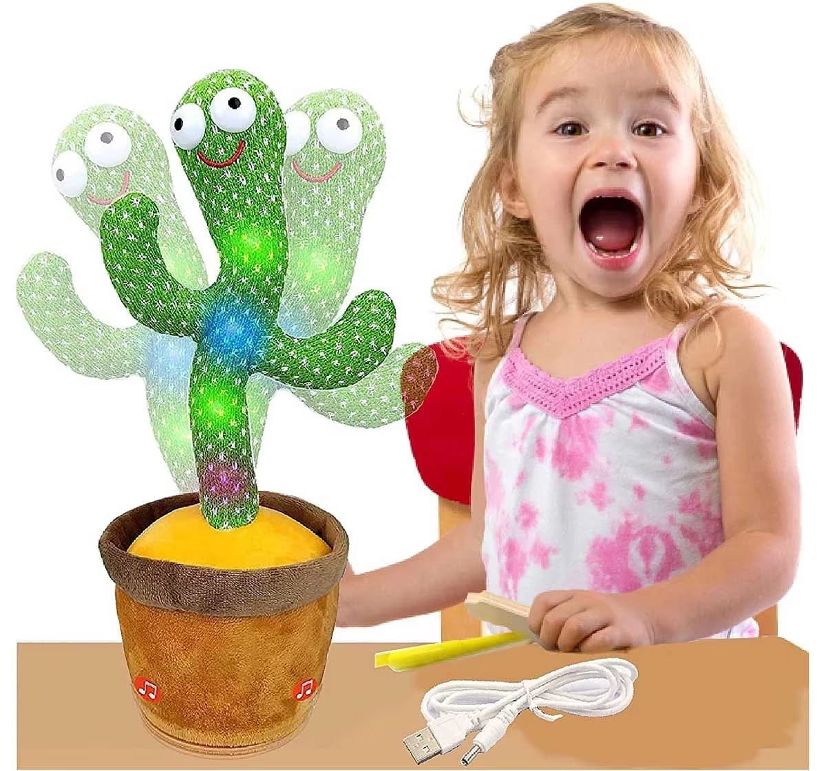 Interactive Dancing Cactus Toy – Musical Fun with Sound Imitation