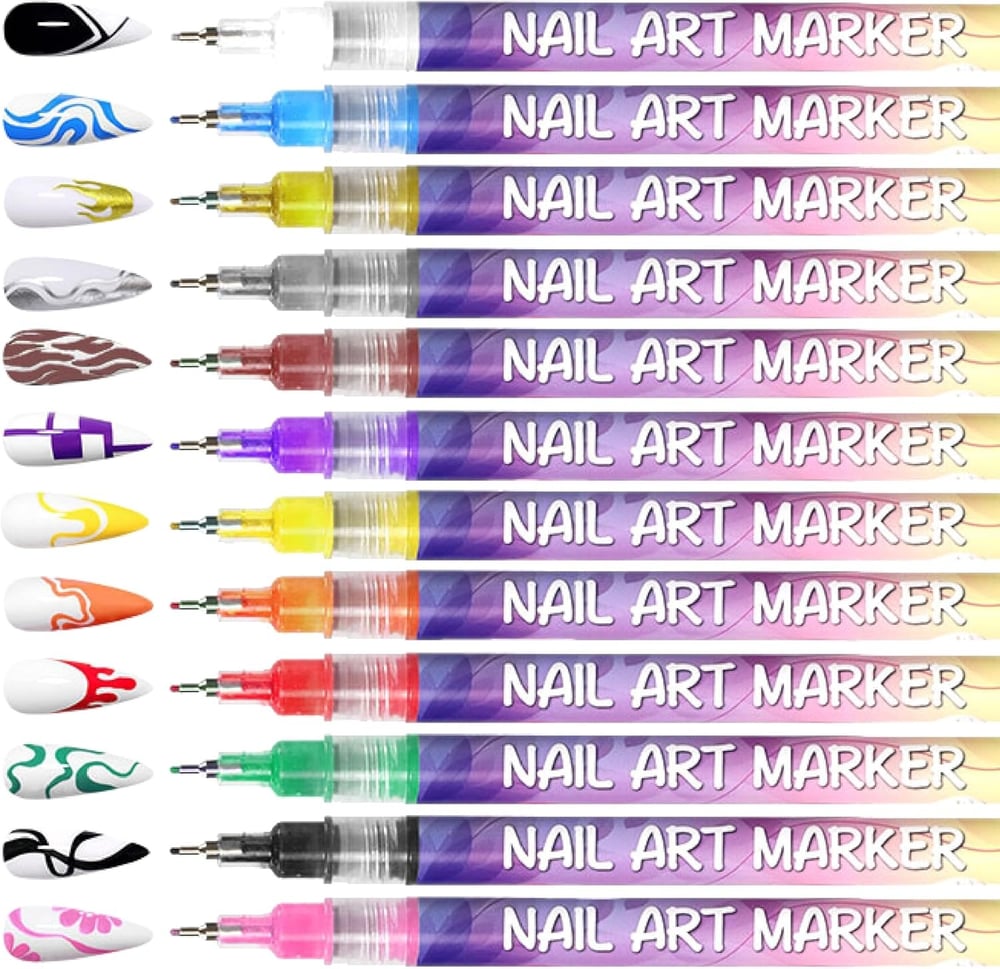 Nail Design Color Pencil Set — Radiant Colors for Perfect Nails