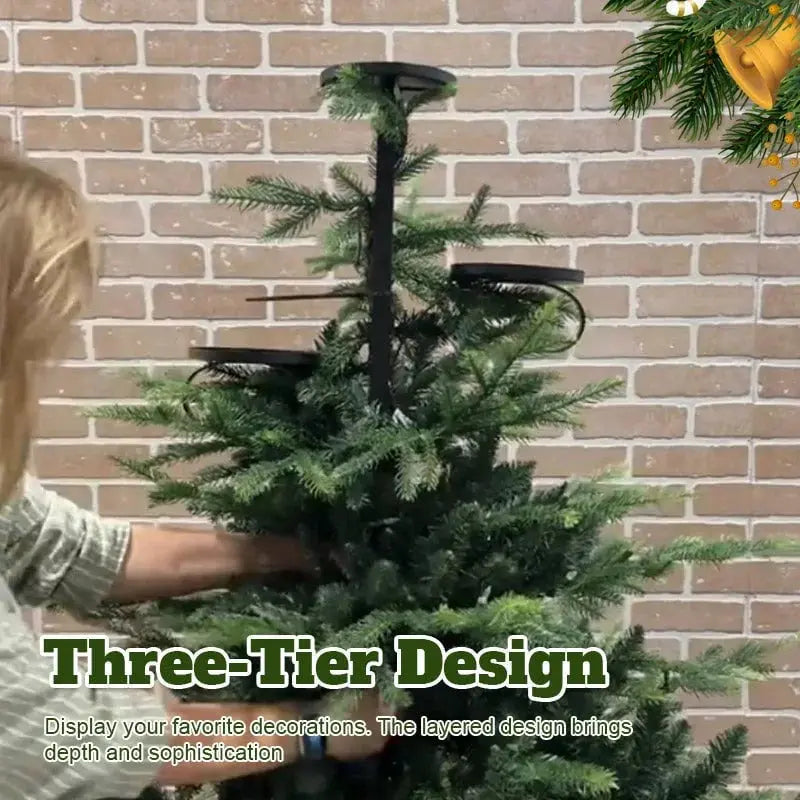 Luxora™ — Sleek Metal Tree Shelf Organizer