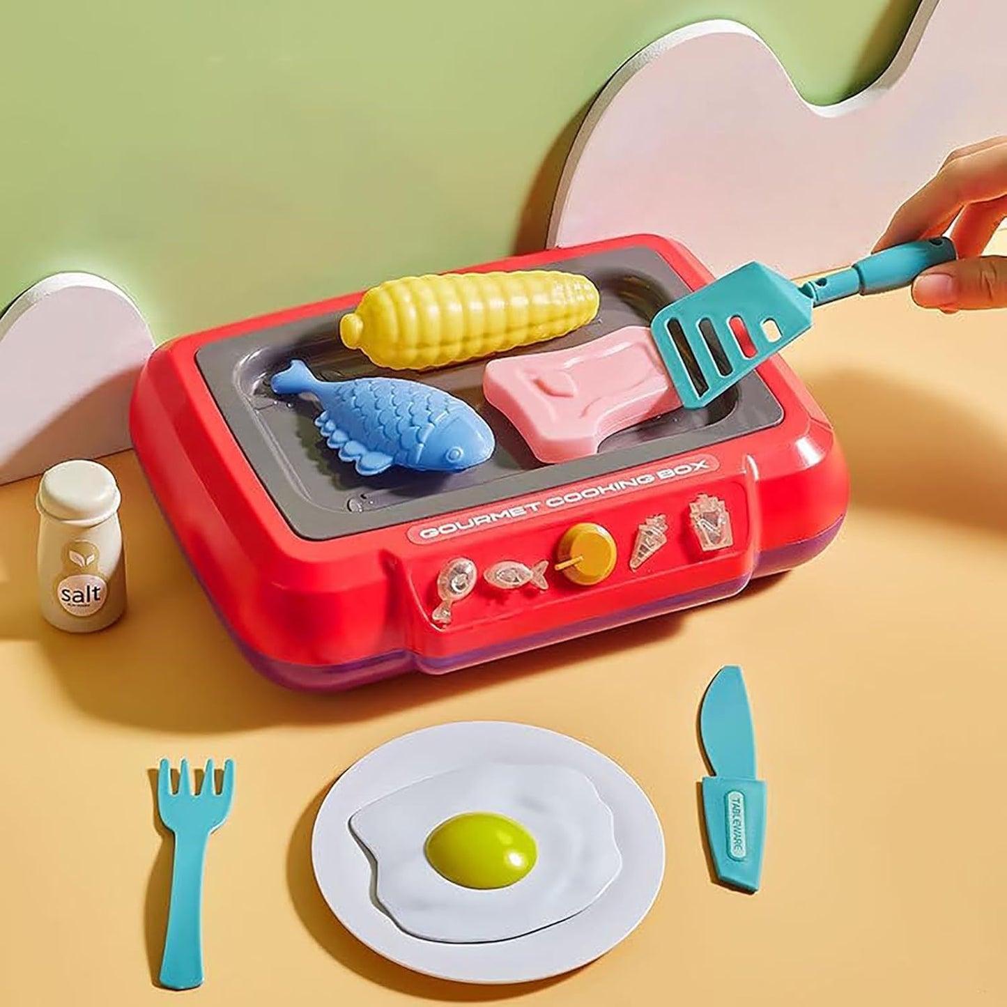 Children's Play Kitchen — Creative Play Fun with Color Magic