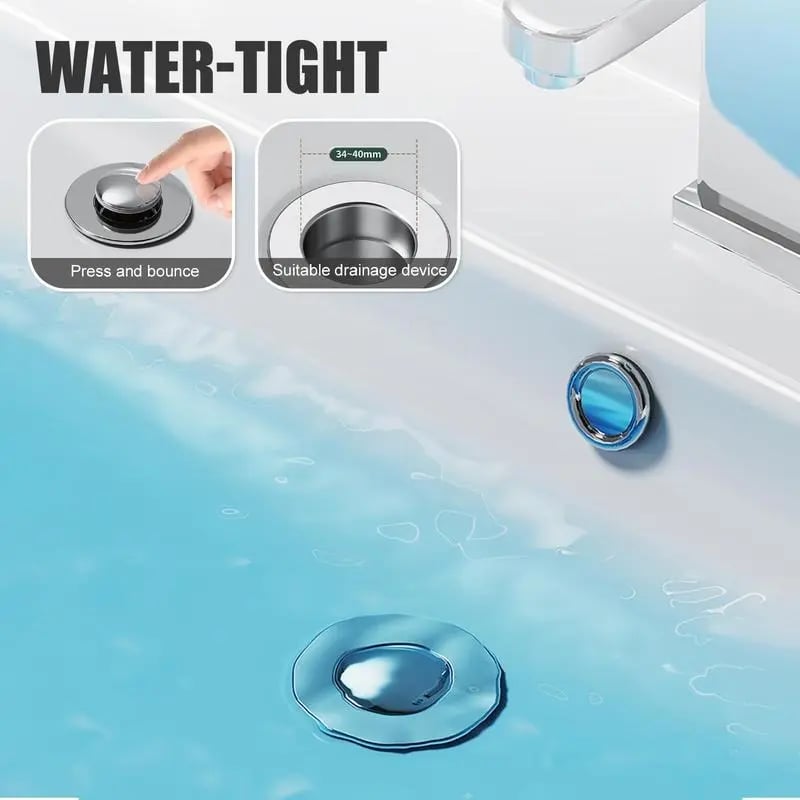 Stainless Steel Drain Filter — The Solution Against Hair Clogs in the Sink