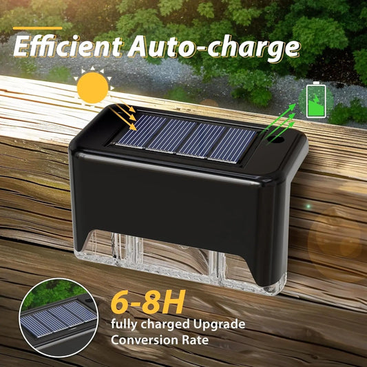 Weatherproof Solar Patio Outdoor Light - Set of 4