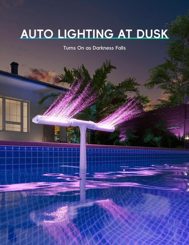 AquaLuma™ — Solar-Powered Mist & Light Oasis
