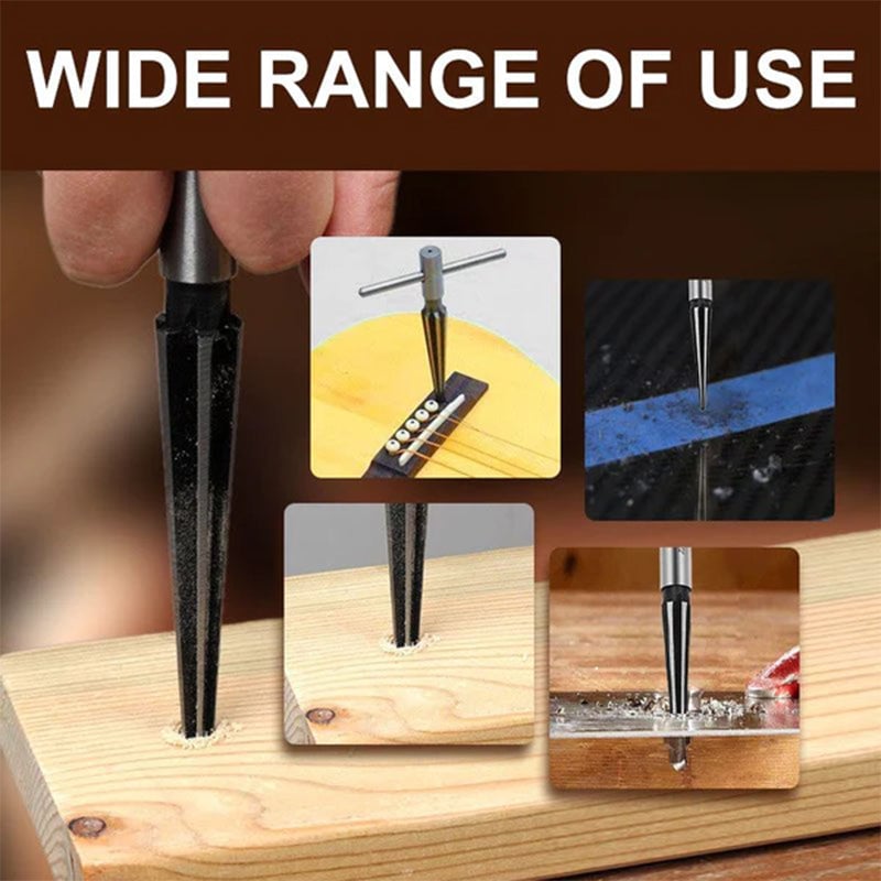 T-handle reamers — mirror-smooth holes without effort