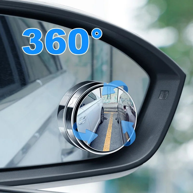 Blind Spot Car Side Mirrors — Helps with Parking & Tight Maneuvers 2-Pack