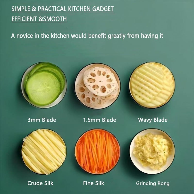 Multifunctional Vegetable Cutter — Faster Cooking with Safety
