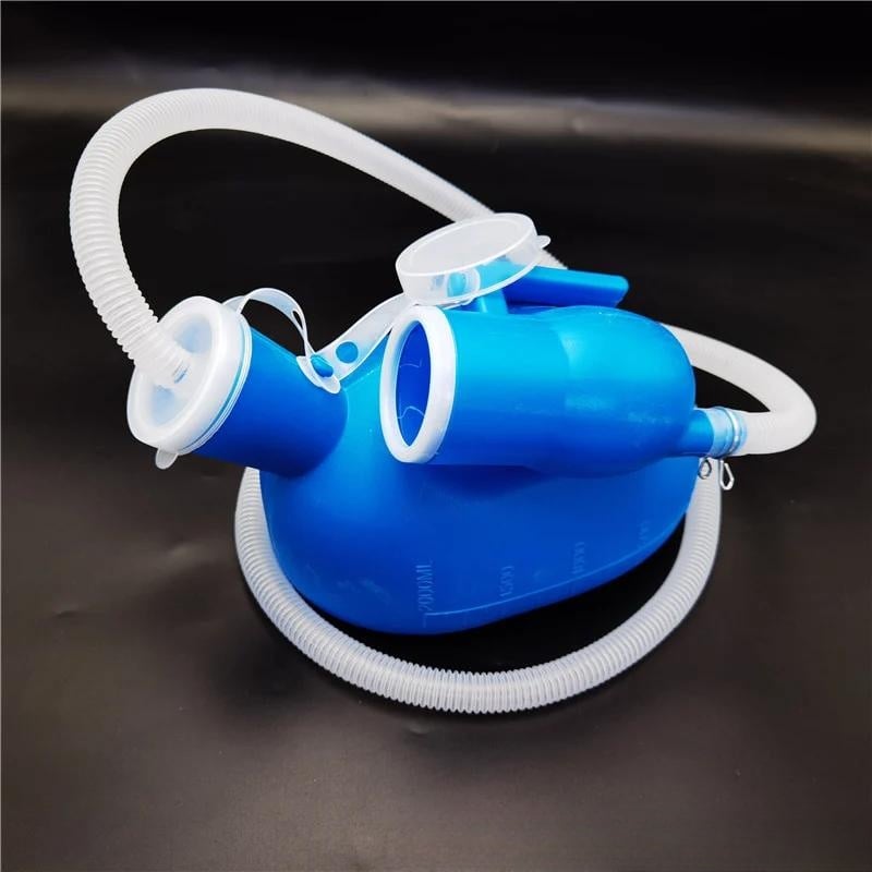 NextFlow™ — Leakproof Portable Urinal with Detachable Hose