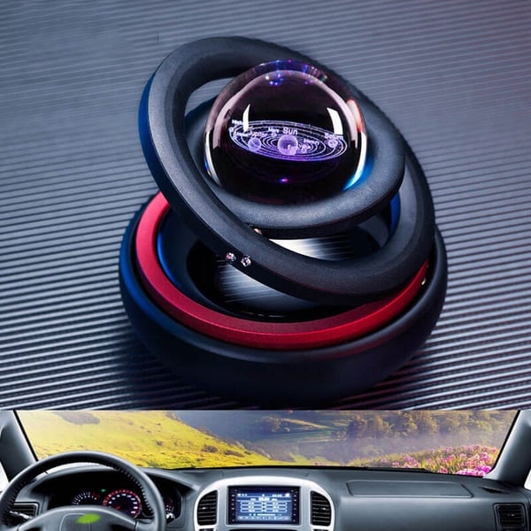 Rotating Car Air Freshener Solar — Fun to Watch, Elegant in Appearance