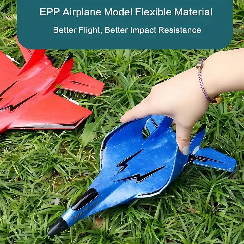 RC Plane with Gyroscope – Child-Friendly & Perfect for Outdoors