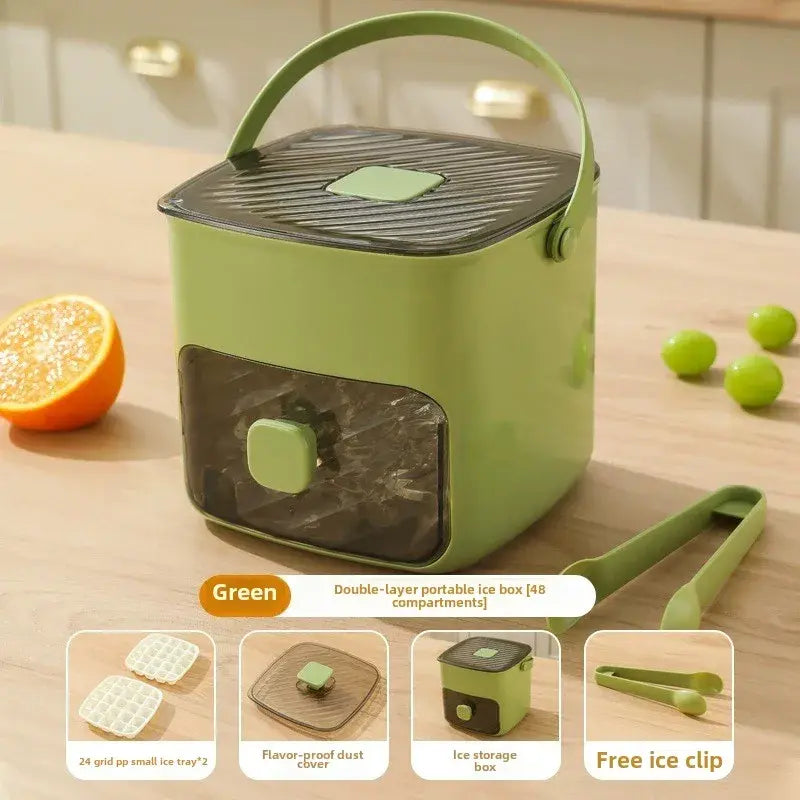 FrostEase™ — Effortless Ice Cubes, Mess-Free Carrying