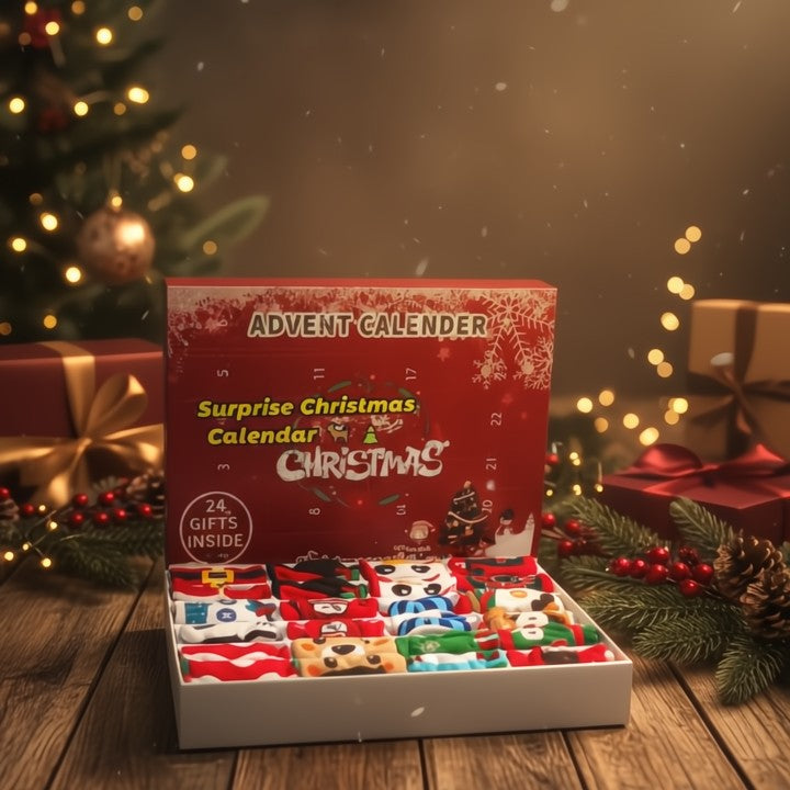 24 Days of Cozy Christmas Socks: The Easiest Way to Celebrate Daily