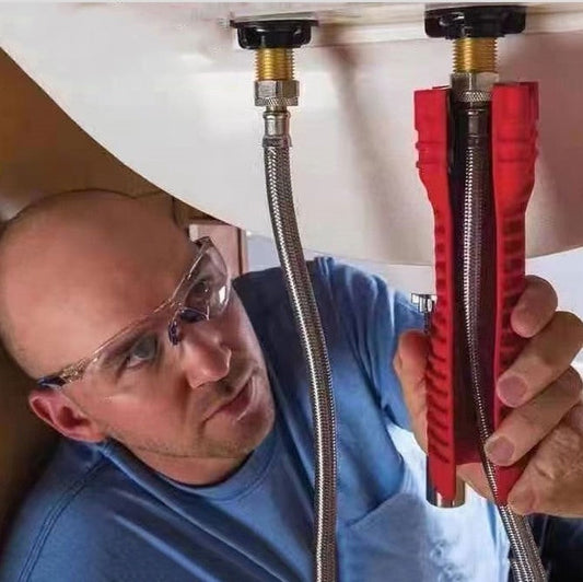 Sanitary Sink Wrench — Easily Reaches Nuts Under the Faucet