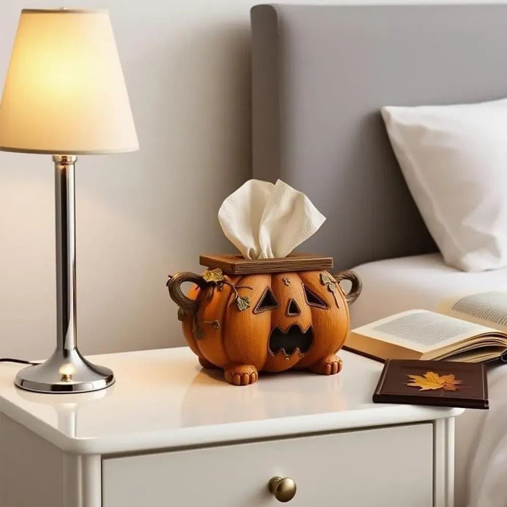 Halloween Pumpkin Tissue Box Holder Mivoza Deutschland