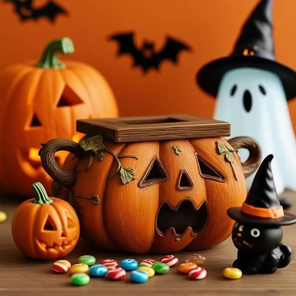 Halloween Pumpkin Tissue Box Holder Mivoza Deutschland