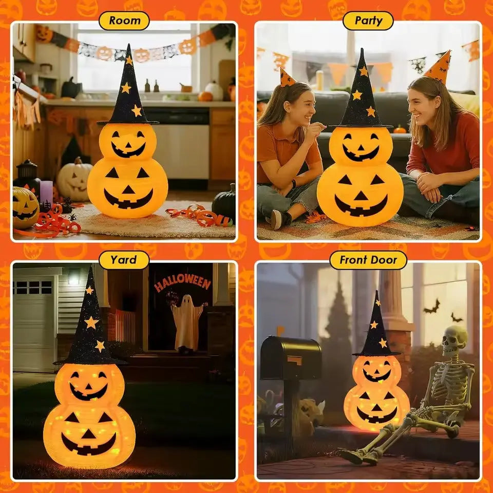 Halloween-Deko-Leuchtfigur — Magische Herbststimmung jederzeit schaffen Mivoza Deutschland