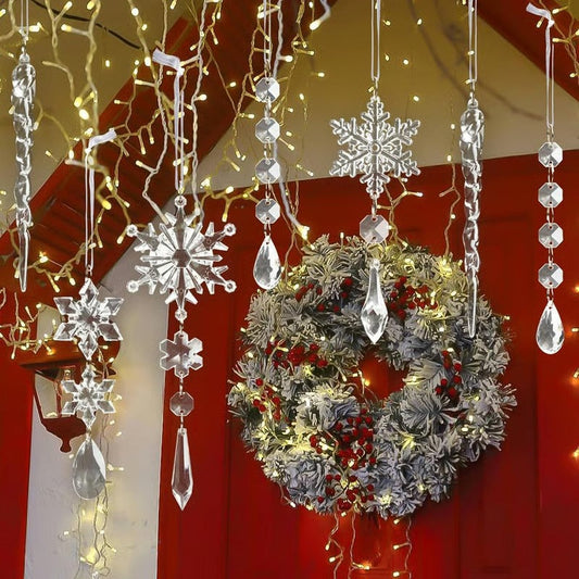 18-Piece Christmas Ornament Set — Timeless Shine for Your Christmas Tree